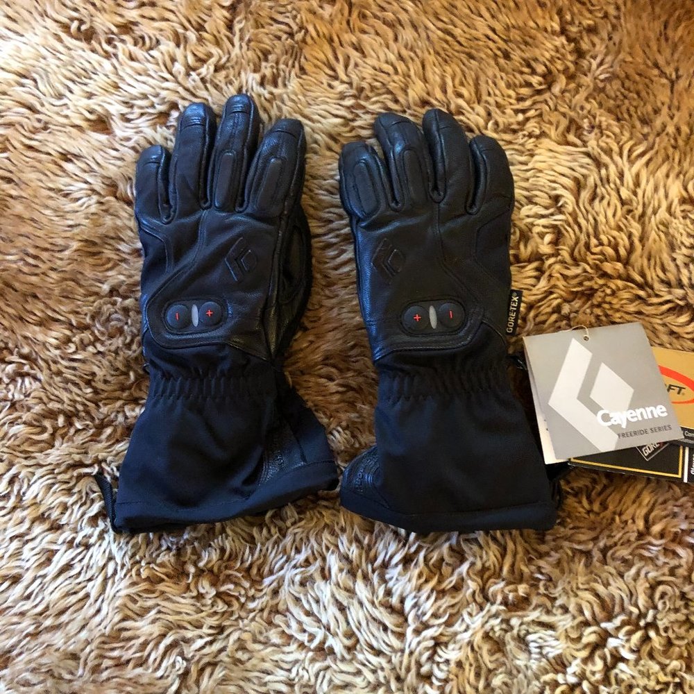 Black Diamond Cayenne Heated Glove, M, NWT